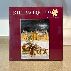 Saint Nicholas Visits Biltmore-Christmas Puzzle - 1000 Pieces**